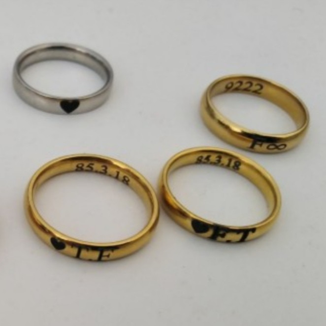 حلقه متن دلخواه شما