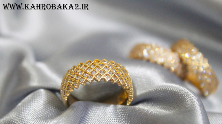 انگشتر آبکاری طلا
