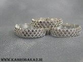 انگشتر ابکاری نقره
